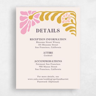 Beige Summer Wedding Enclosure - Bellefleur