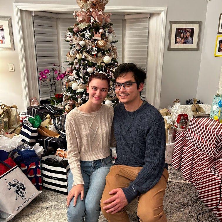 Our first Christmas together, hosted by the Le family (2023)