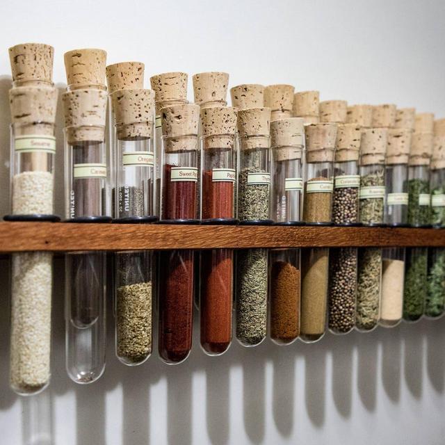 Test Tube Spice Rack - 3 to 35+ spices at...