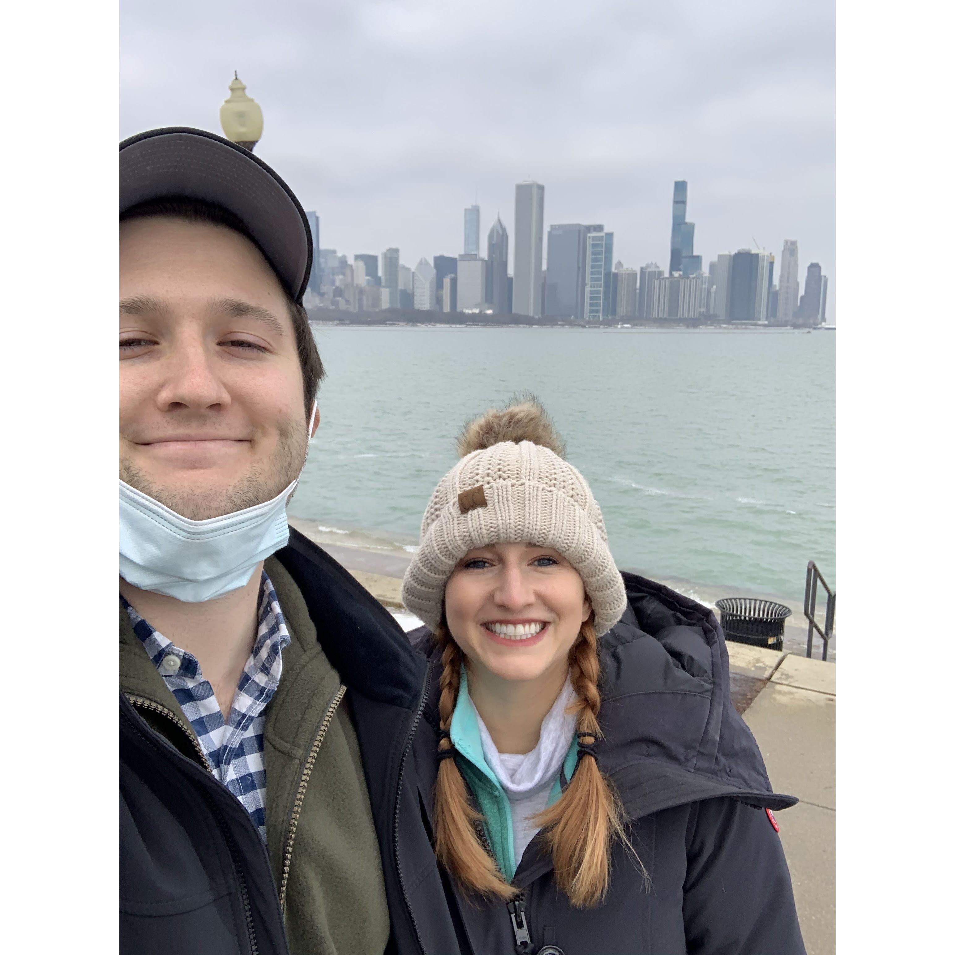 Cassidy's time visiting Chicago - December 2020