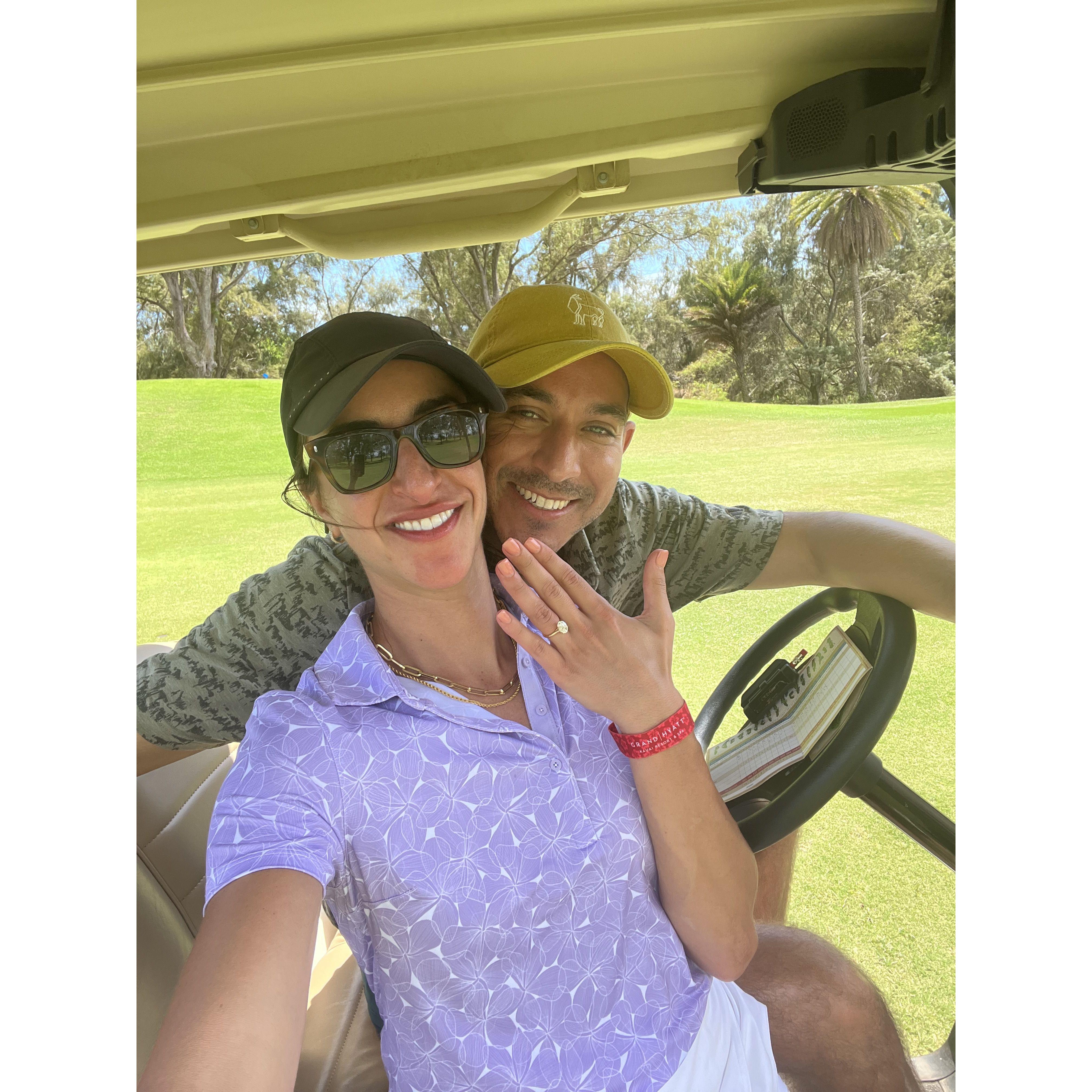Kaui, Hawaii - Engagement Day