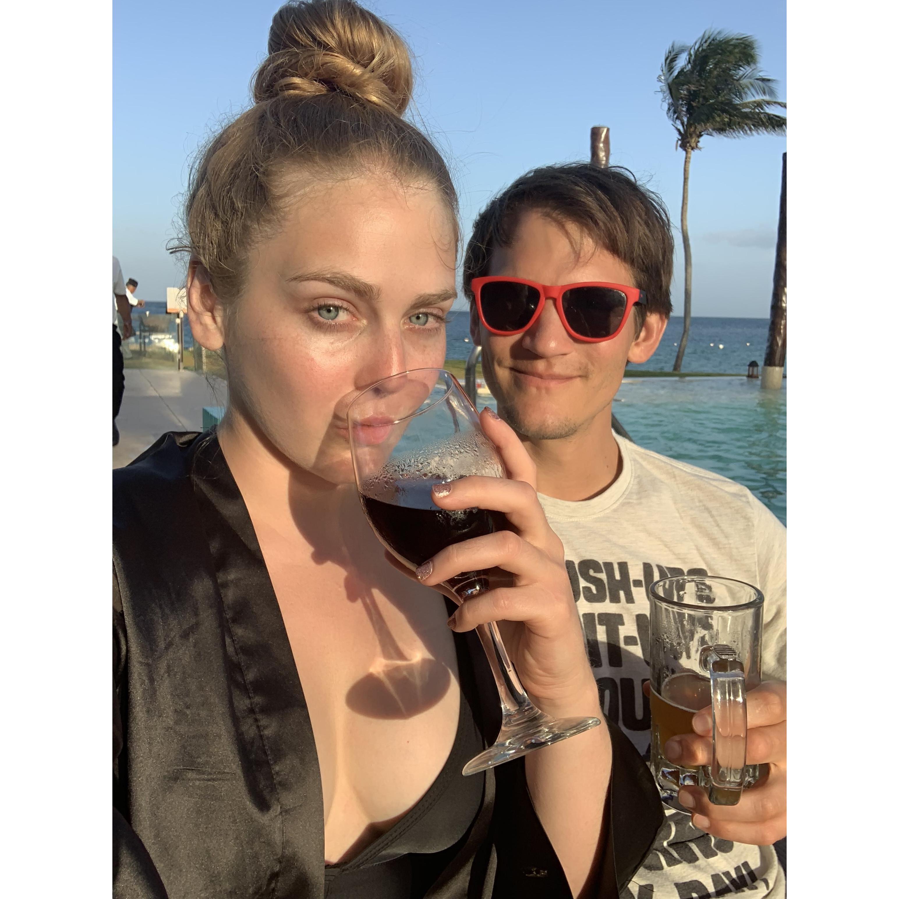 Loving life in Mexico.