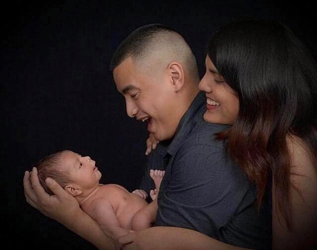 Our first moment as a family