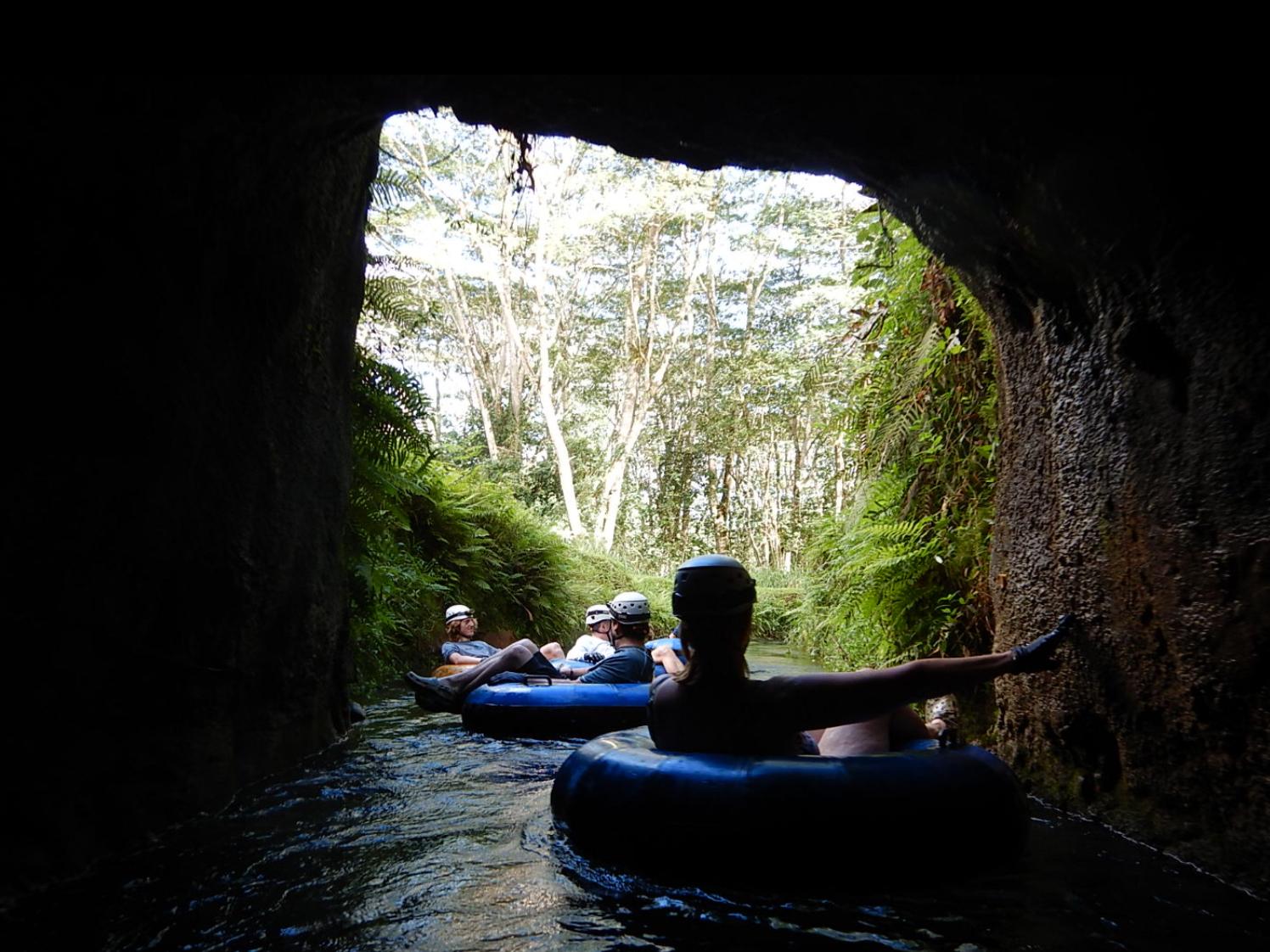 Tubing adventure - Kauai back country