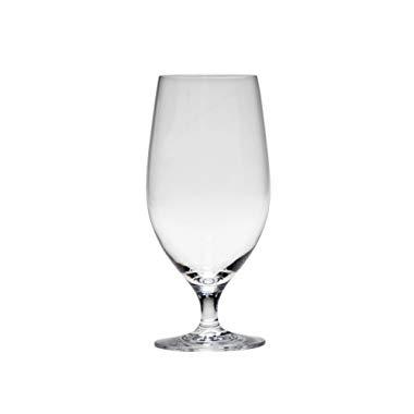 D&V Valore Lead Free, Break-Resistant, European Crystal Glass, Water or All Purpose Glass, 17 Ounce, Set of 6