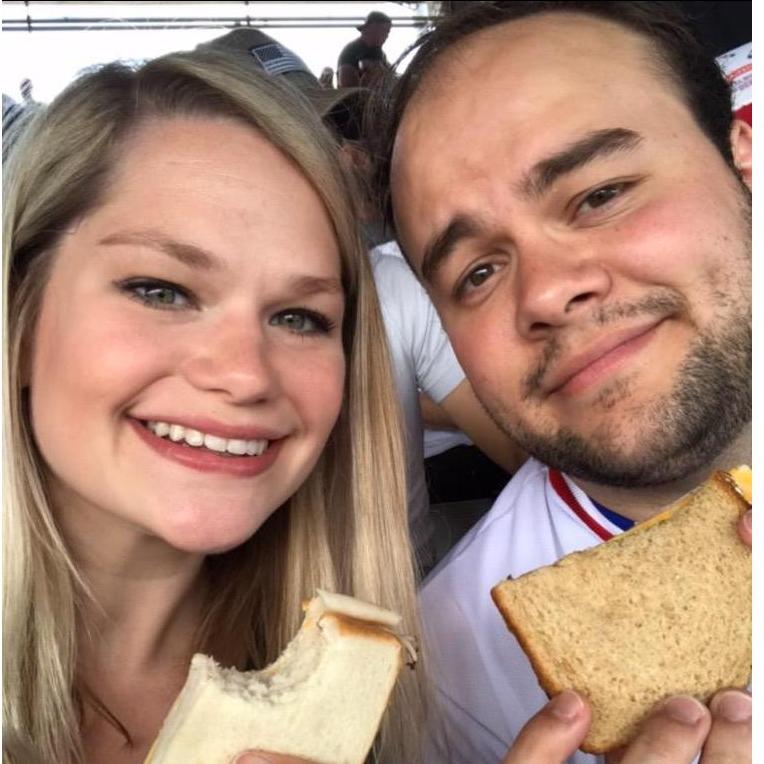 Here we are eating sandwiches
Indy 500 2019