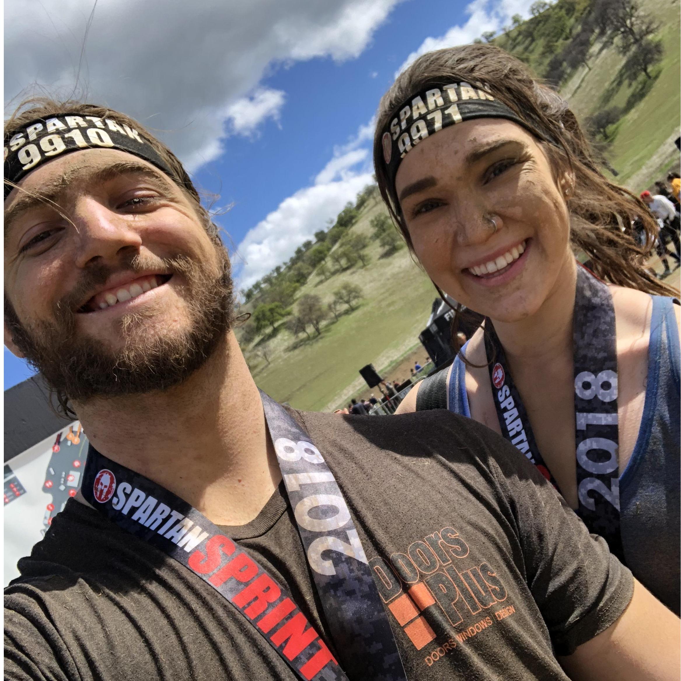 Couples who spartan race together, stay together.