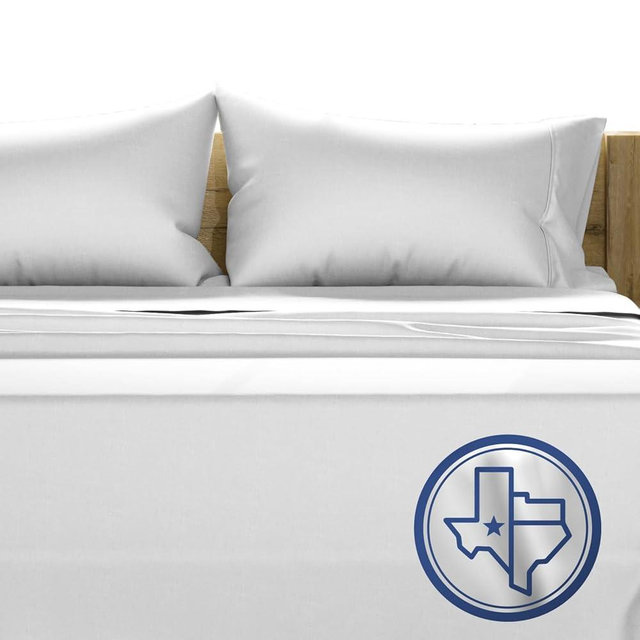 TEXAS LINEN CO. 100% Egyptian Cotton Sheets California King Size - 1000 Thread Count 6 PC Luxury 5-Star Hotel Cal King Sheets, 16" Deep Pocket Sateen Weave, Extra Soft Cooling Bed Sheet Set - Silver