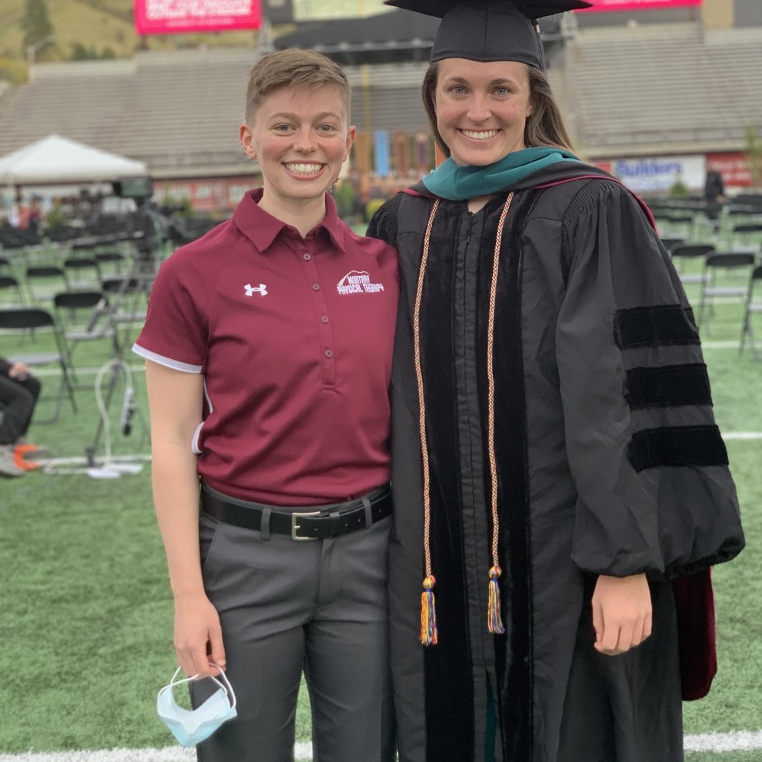 PT school graduation from University of Montana