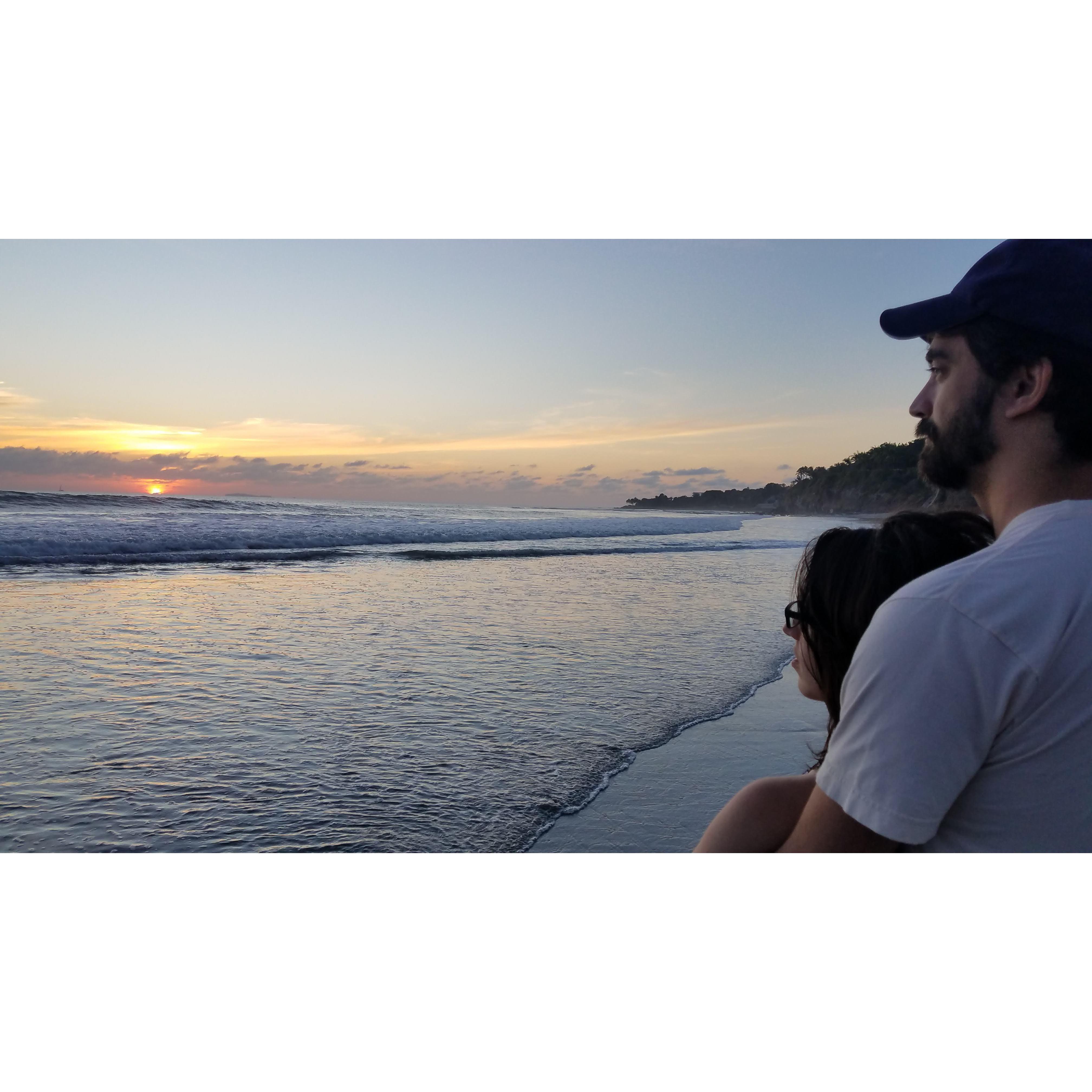 Enjoying the view in Mexico, December 2019