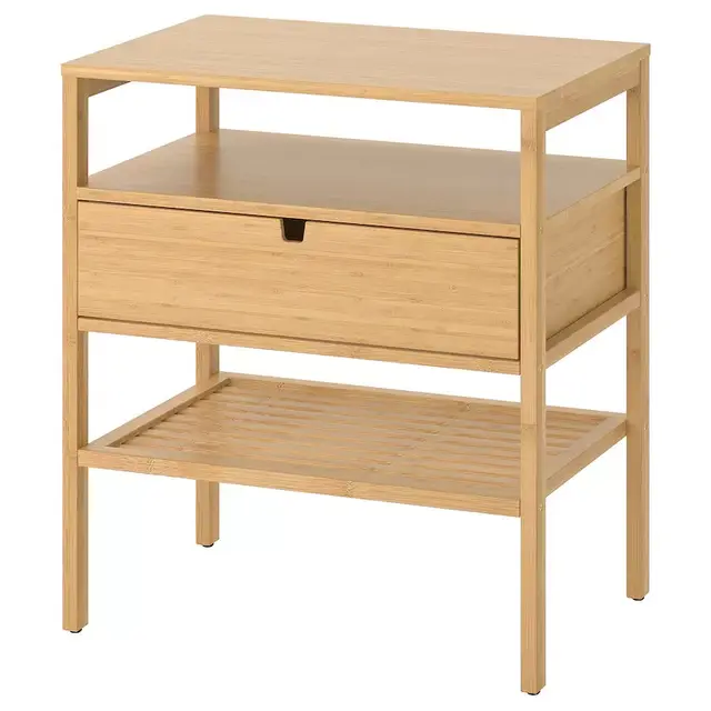 NORDKISA Nightstand, bamboo23 5/8x15 3/4 "