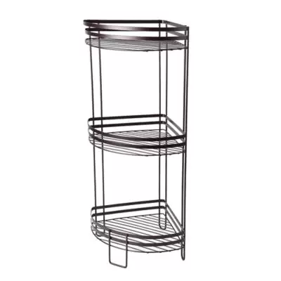 SALT™ 3-Tier Corner Spa Tower in Nickel