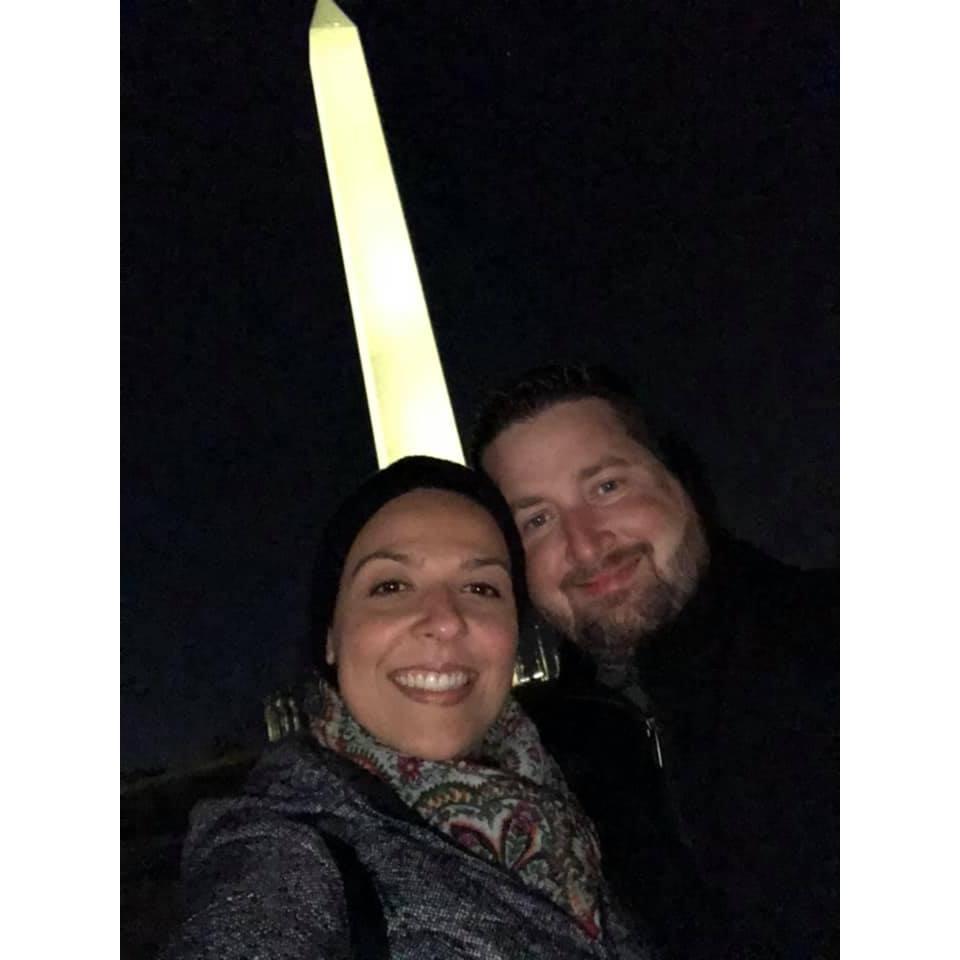 Our las time together in DC. Before I moved