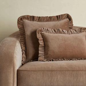 Mauree Velvet Pillow (Dusty Pink)
