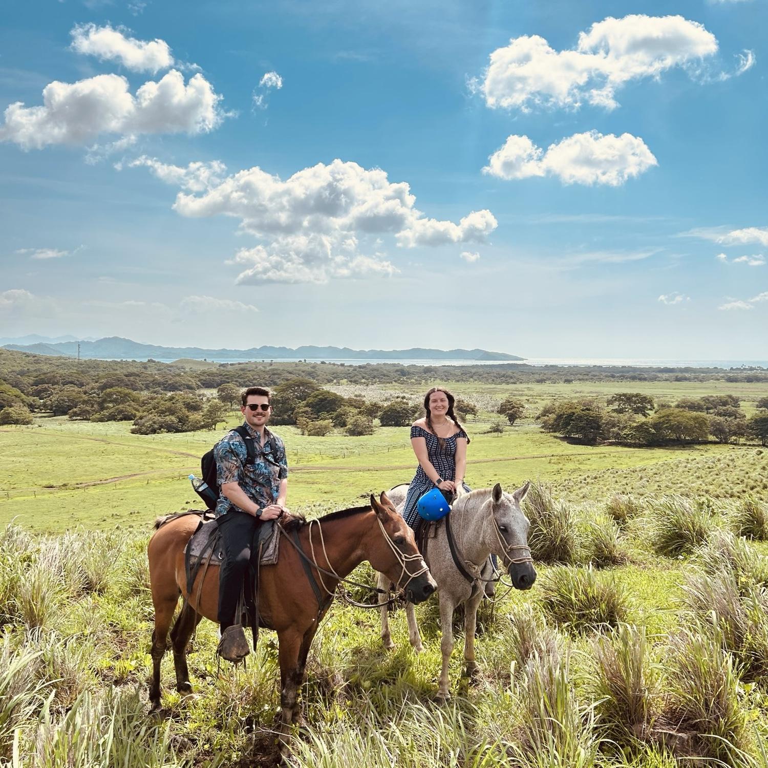 Horseback riding in Costa Rica! August 2023