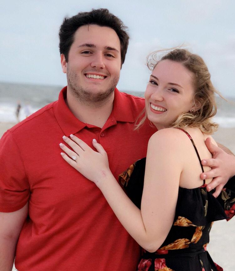 Taken a few moments after Grant proposed! May 26th, 2018 at Hilton Head, SC. We were both glowing for weeks afterwards.