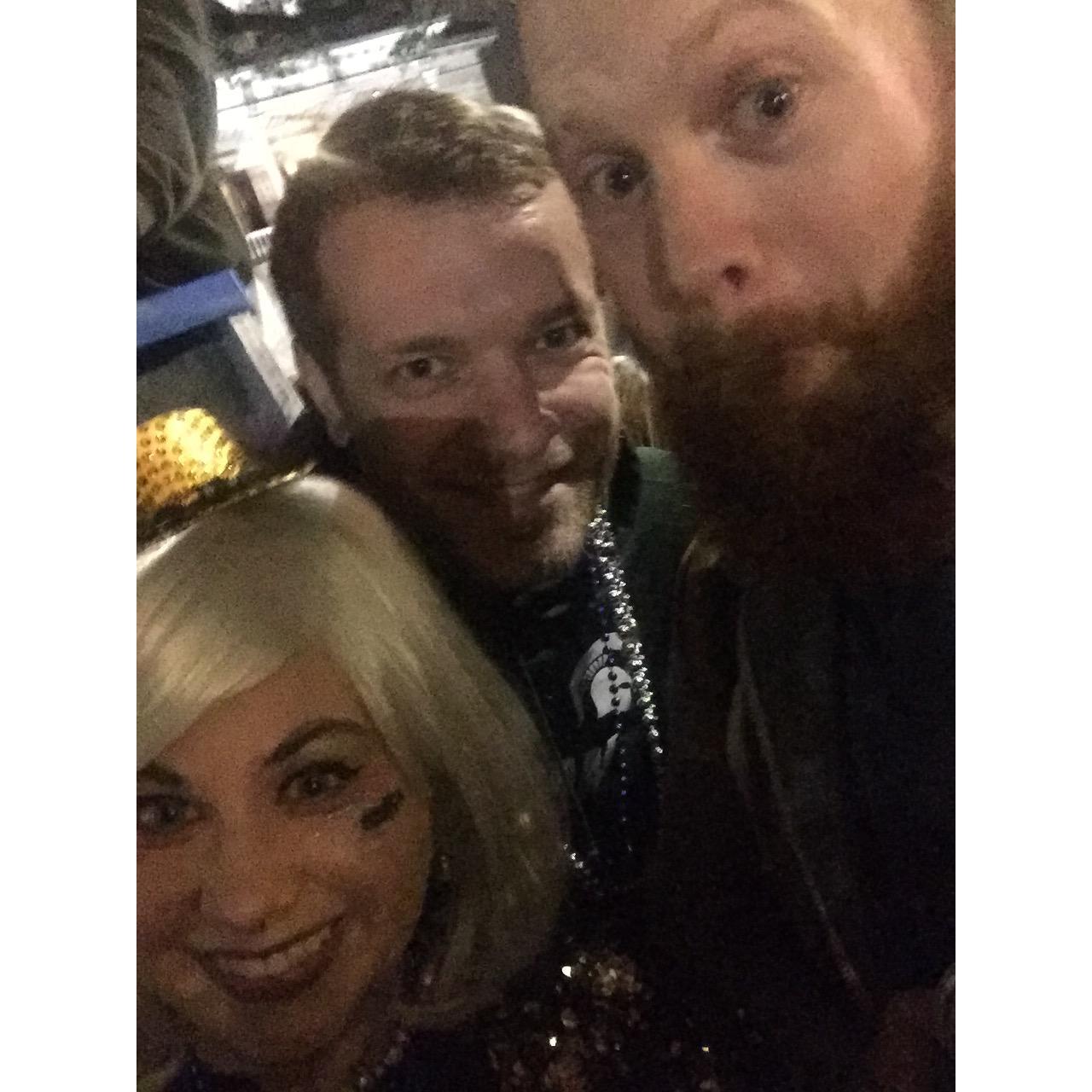 Mardi Gras fun with Russ