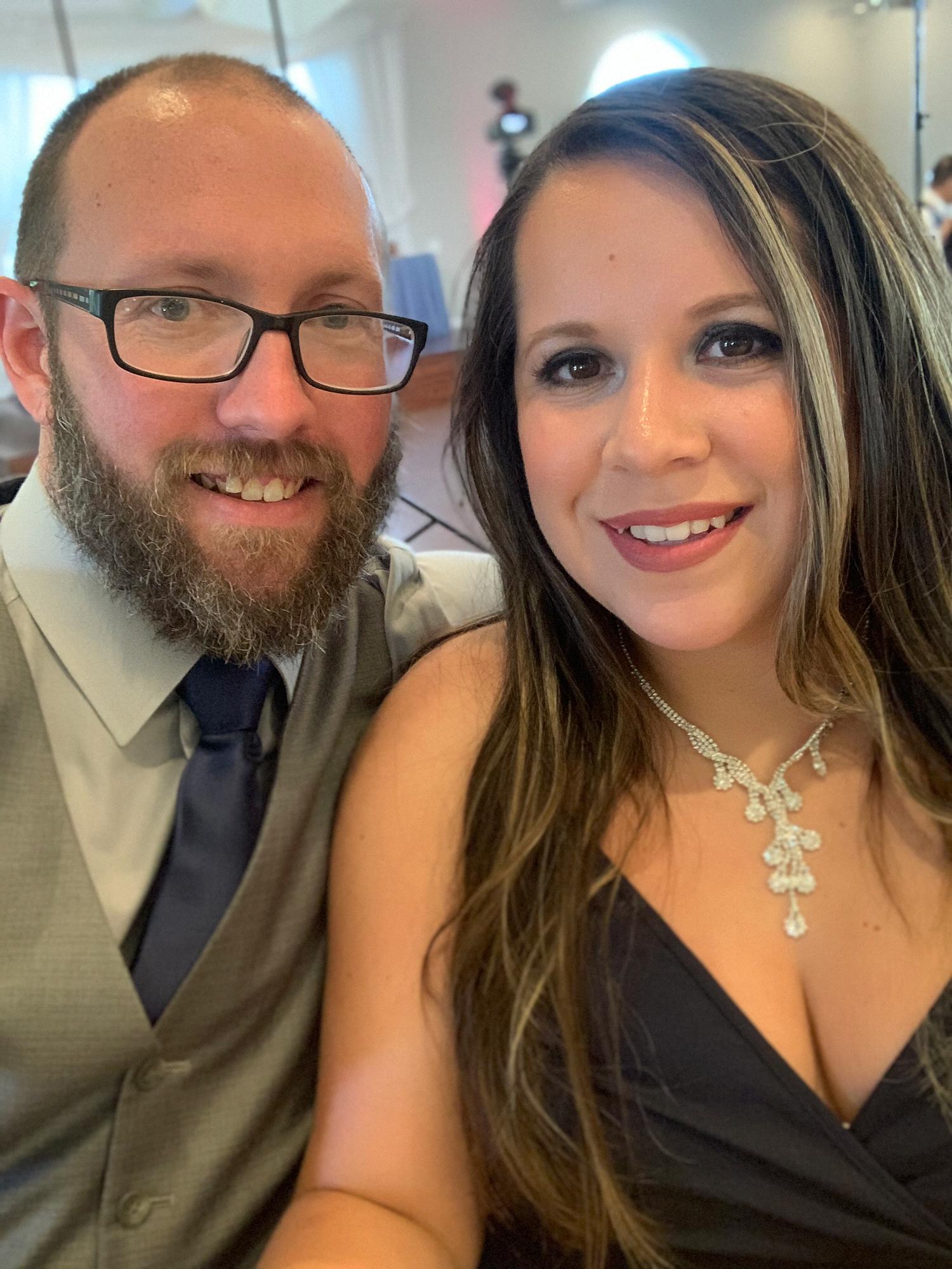 Celebrating our friends Nik & Velly at their wedding