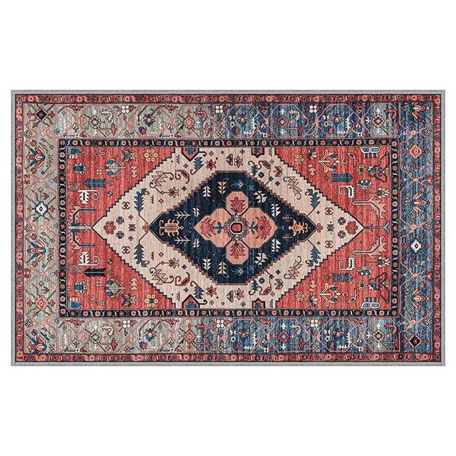 Indoor Door Mat 23.5"x35.5" - Non Slip Doormat Indoor Entrance Rubber Backing Front Door Mat Low Profile Machine Washable Home Door Mats Suitable for Front Back Door Bedroom Rug