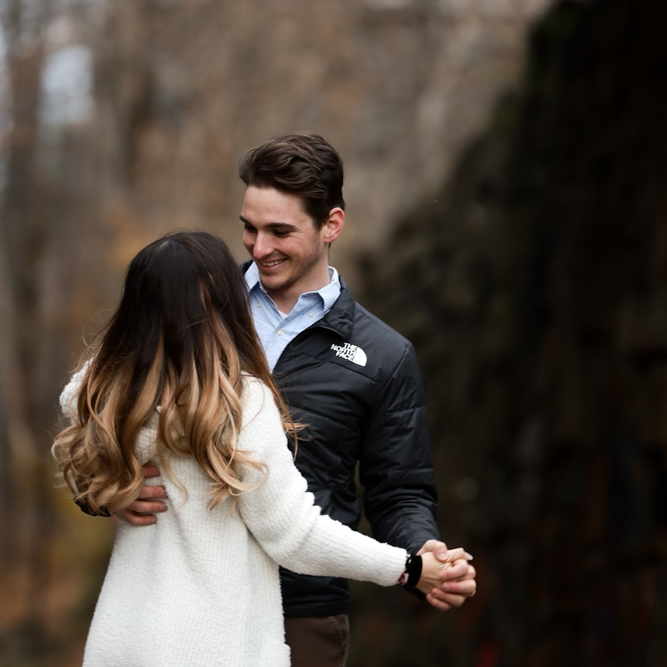 Engagement Photos.... Bailey made an appearance!