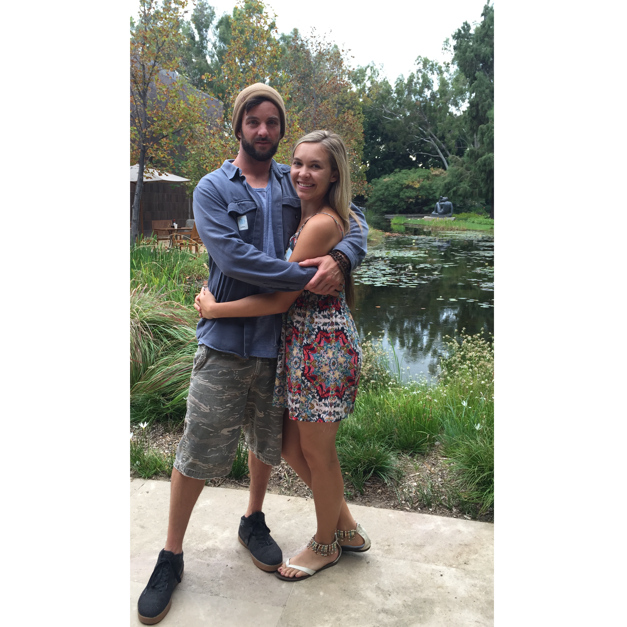 Our first date as significant others.