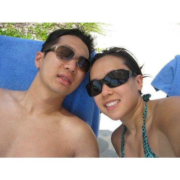 Our first time traveling together to Puerto Plata, DR, May 2008