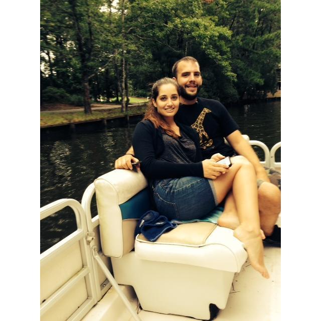 OBX on Uncle David & Aunt Sharon's boat