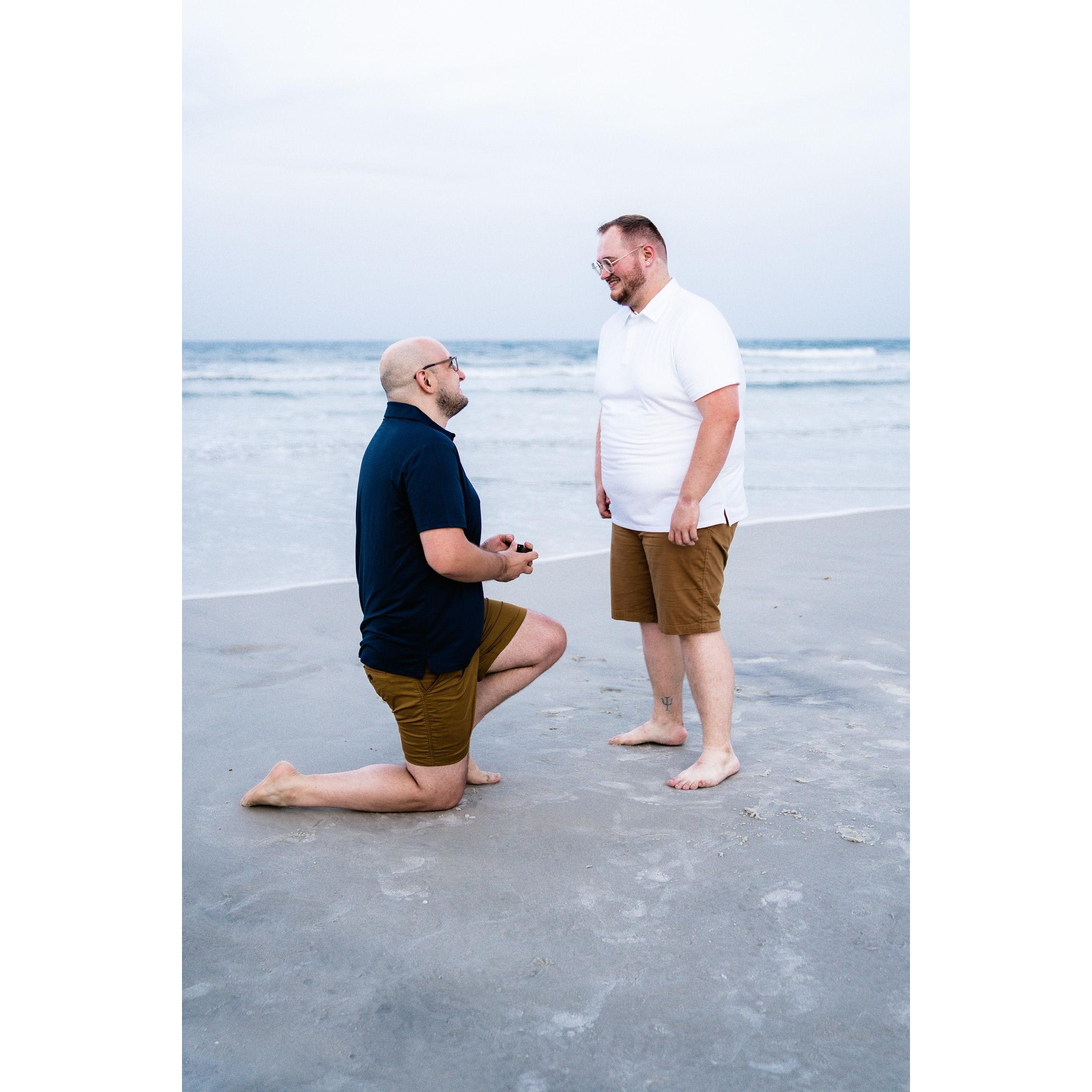 Matt Proposing to Josh