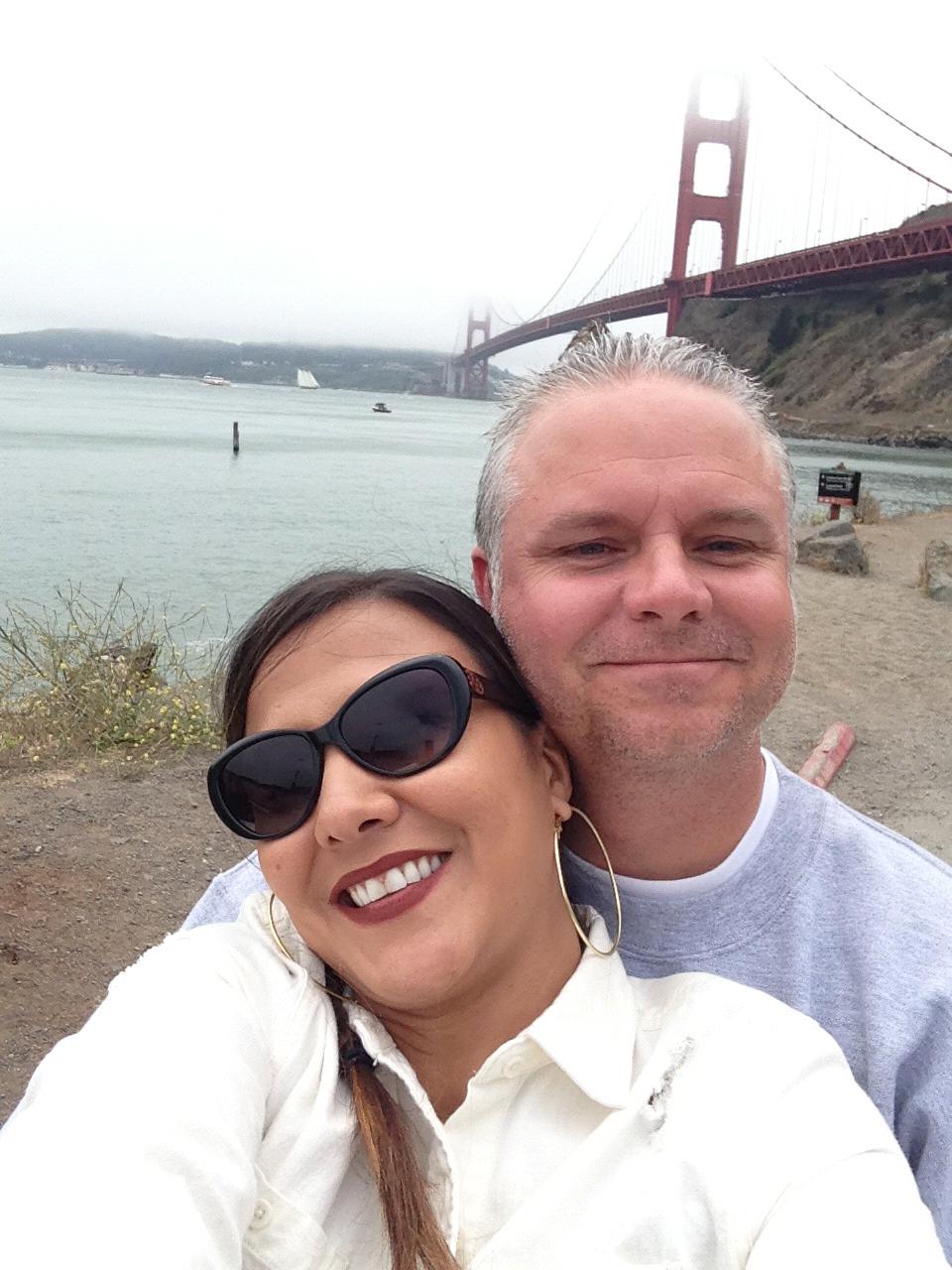 Sausalito, CA July 2013! On our way home from Napa, a little hungover here but worth it! 🍷