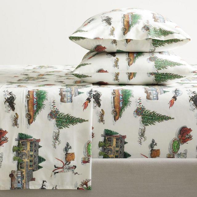 National Lampoon's Christmas Vacation Percale Sheet Set, King