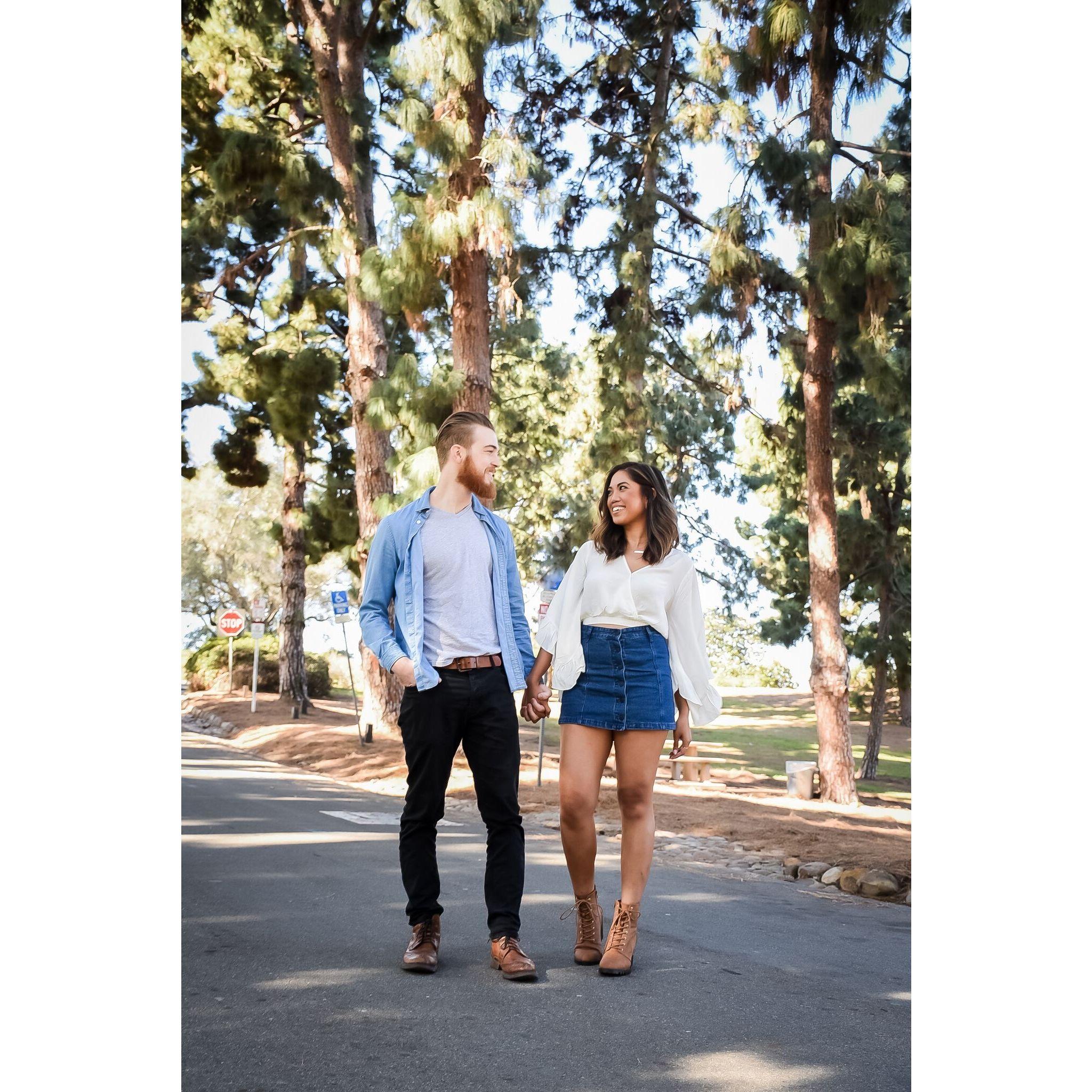 First photoshoot during a family photoshoot.