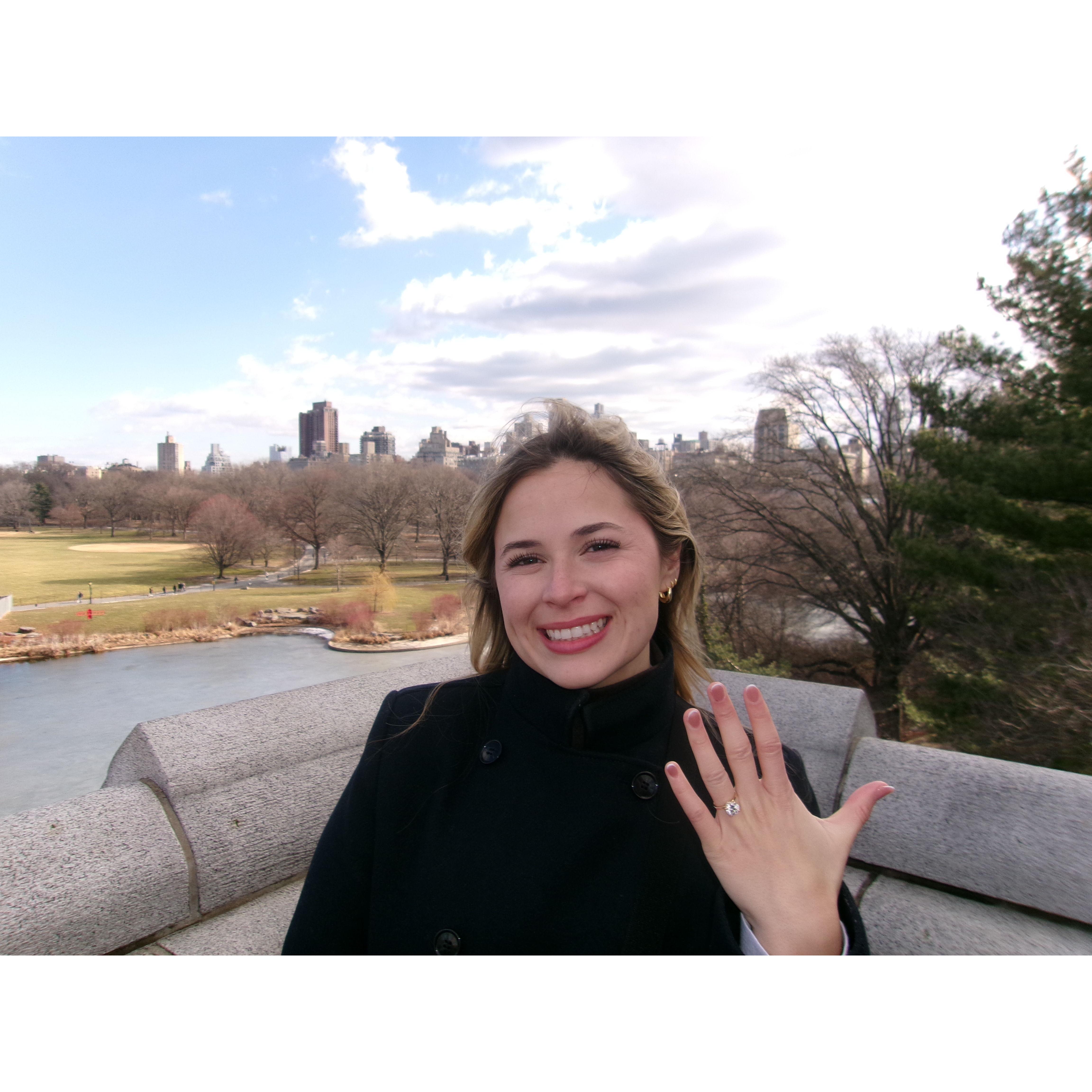 The day he proposed