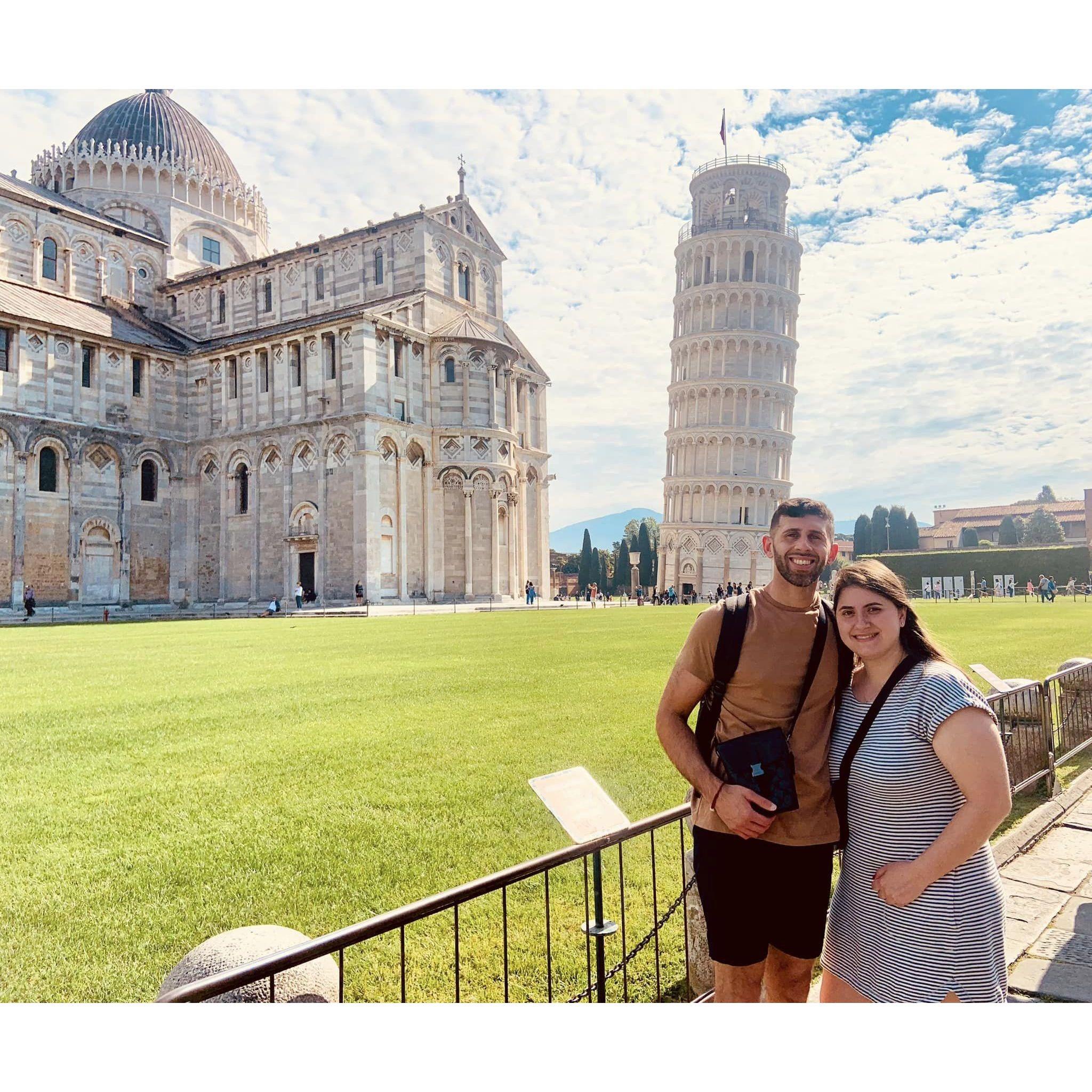 2023: Obligatory leaning tower picture.