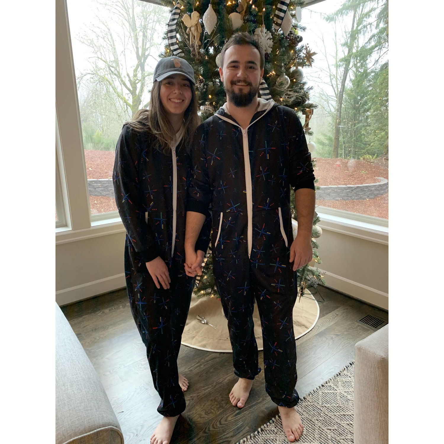 Christmas at the Forrester's always leads to matching pajamas ;)