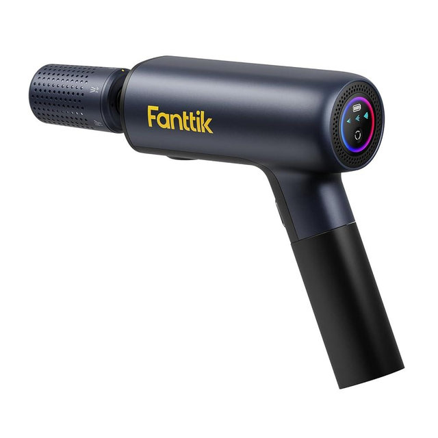 Fanttik NB10 Flip Foldable Washer Gun, Portable Cordless Washer Sprayer, Multi-Scenario Compatibility, 5-in-1 Nozzle, HD LED Display and Type-C Charging, for Light Washing Jobs