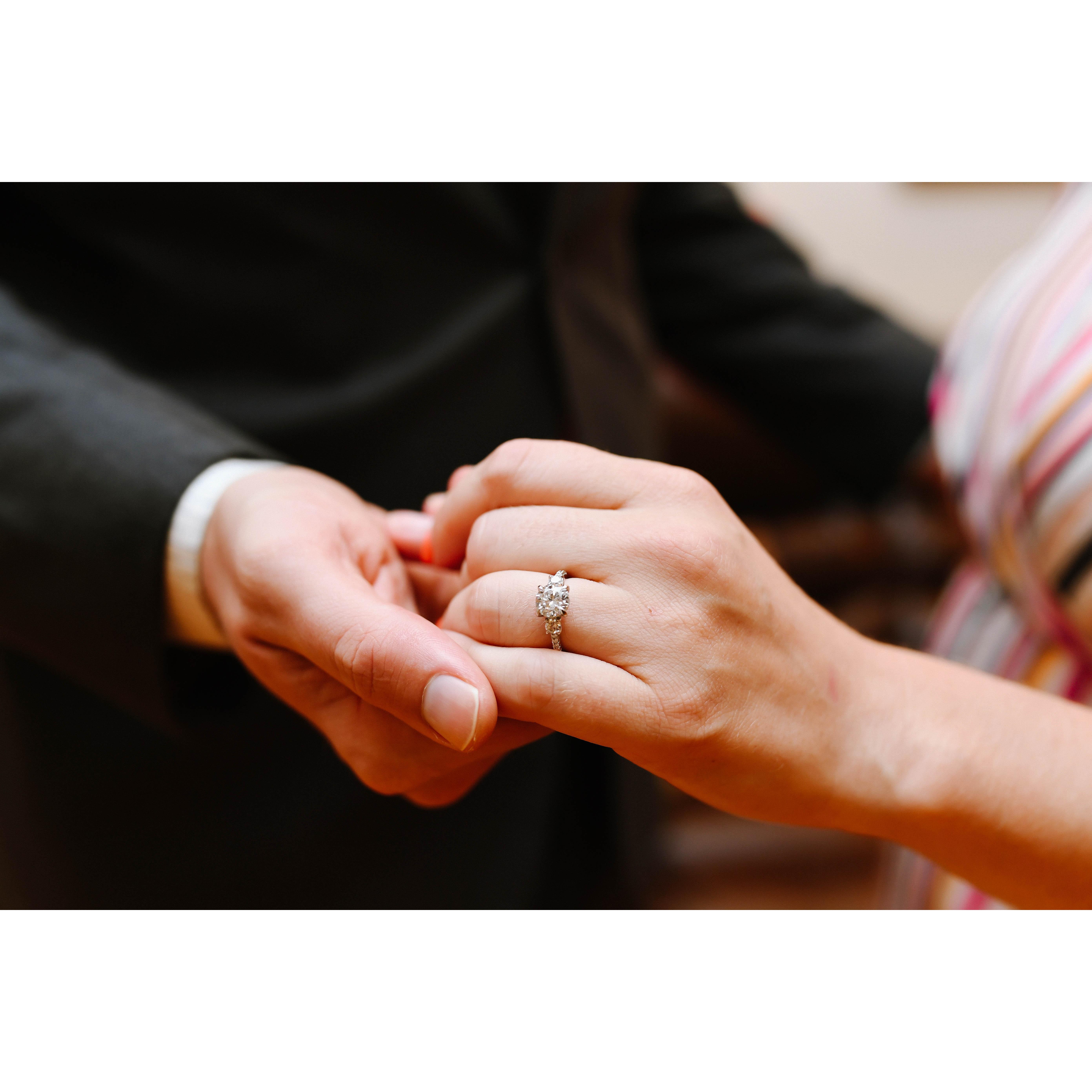The 3 stone ring