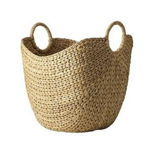 Curved Basket, Large, Natural