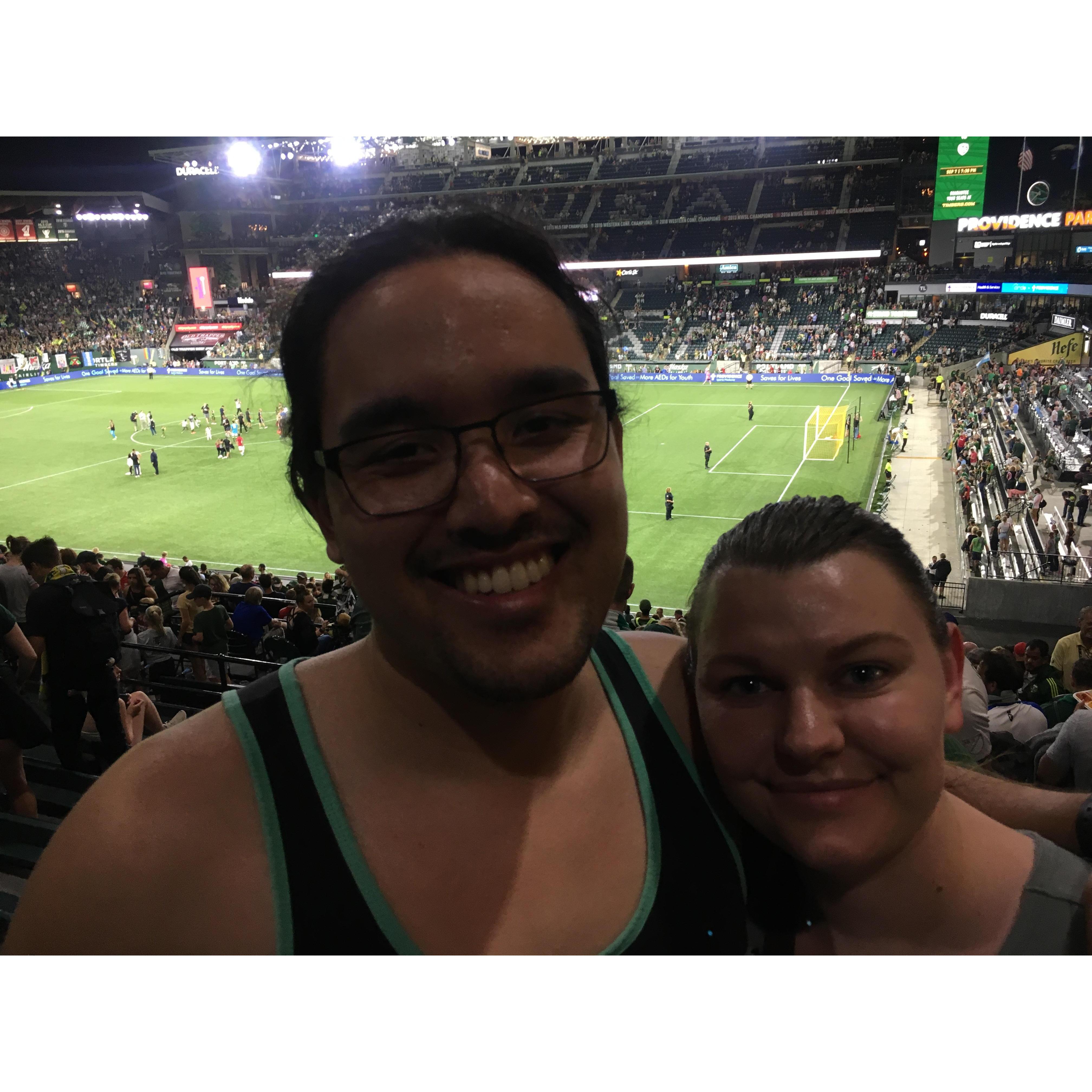 fußball team Portland Timbers