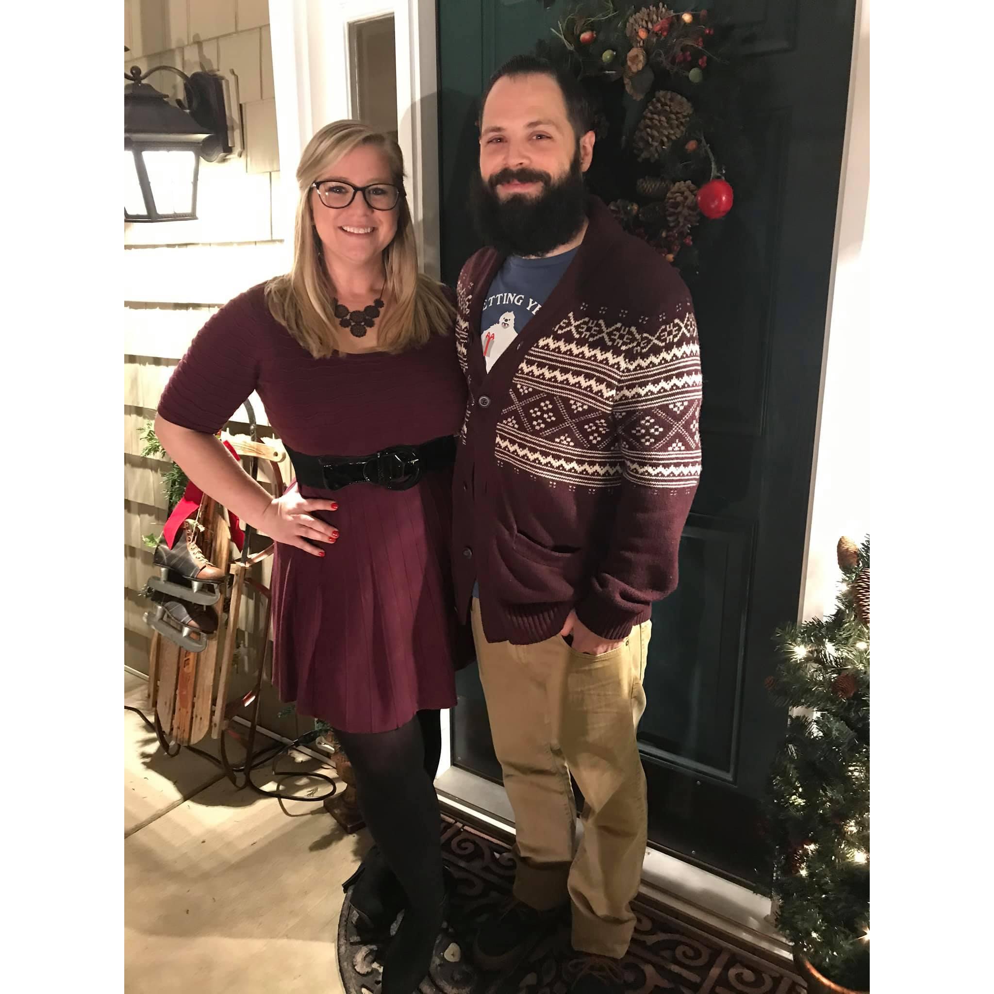 Christmas Eve party at the Osbornes.