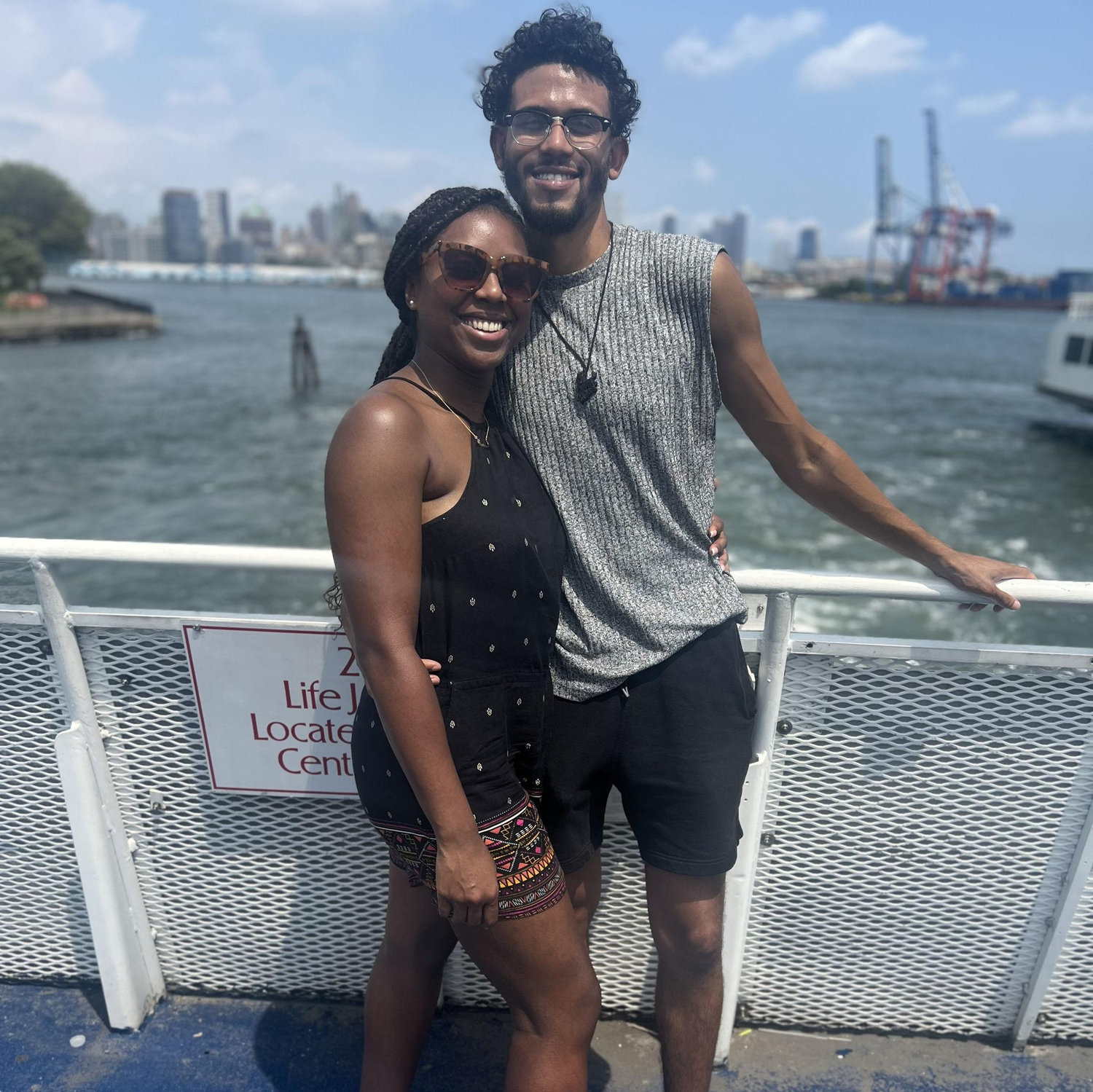 First trip to governors island