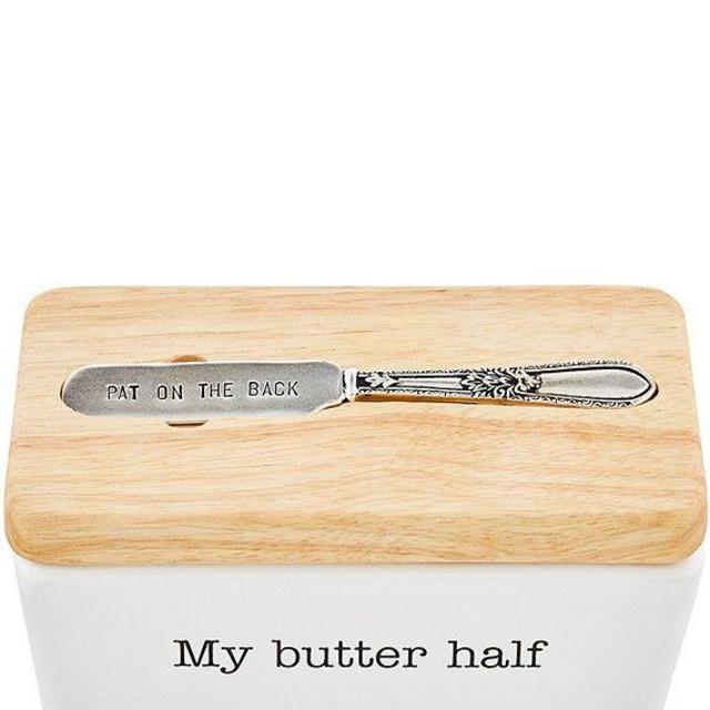 Mud PieMy Butter Half Butter Storage Dish