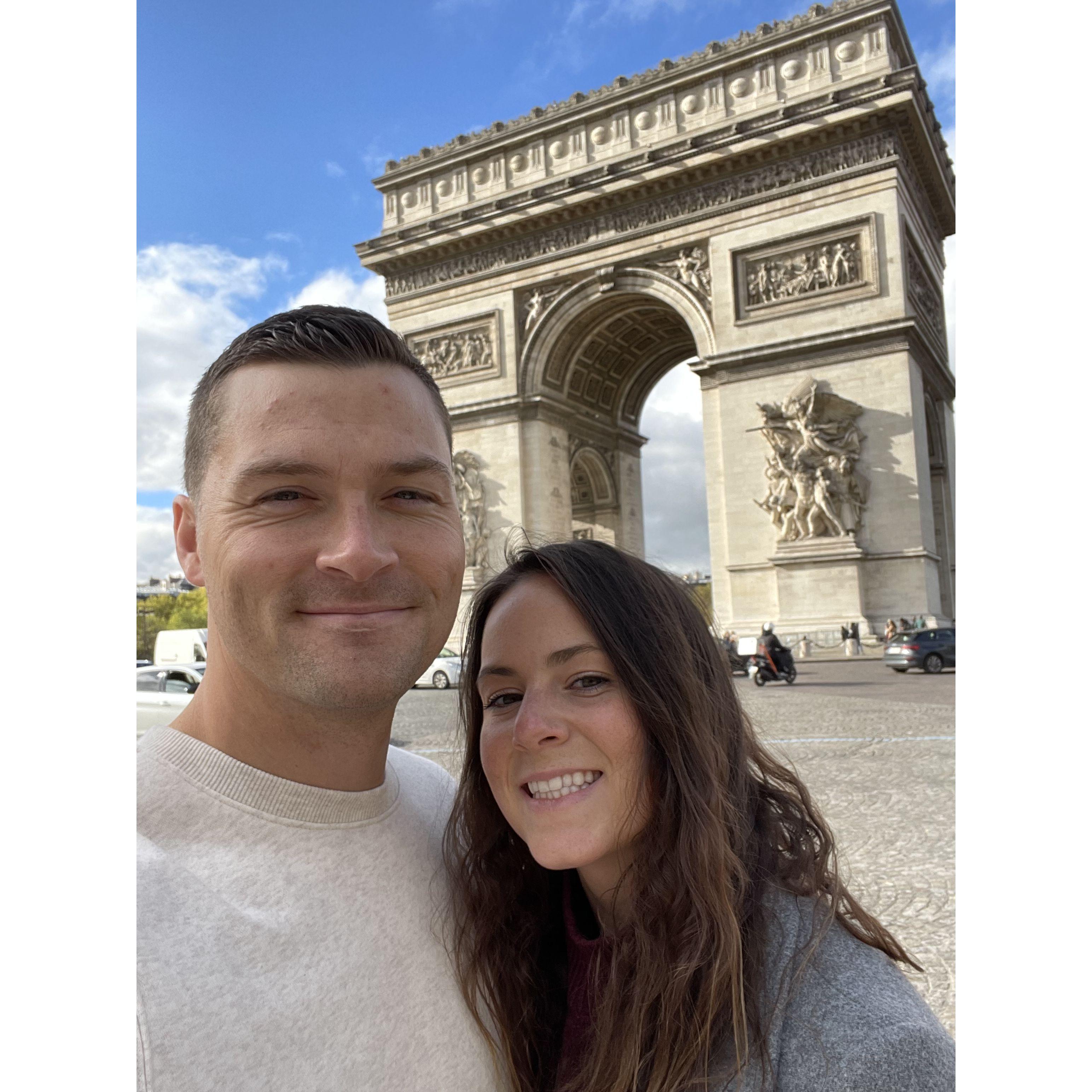 Exploring Paris.
