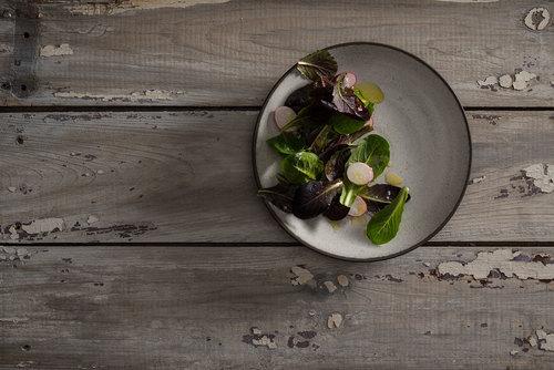 Coupe Salad Plate