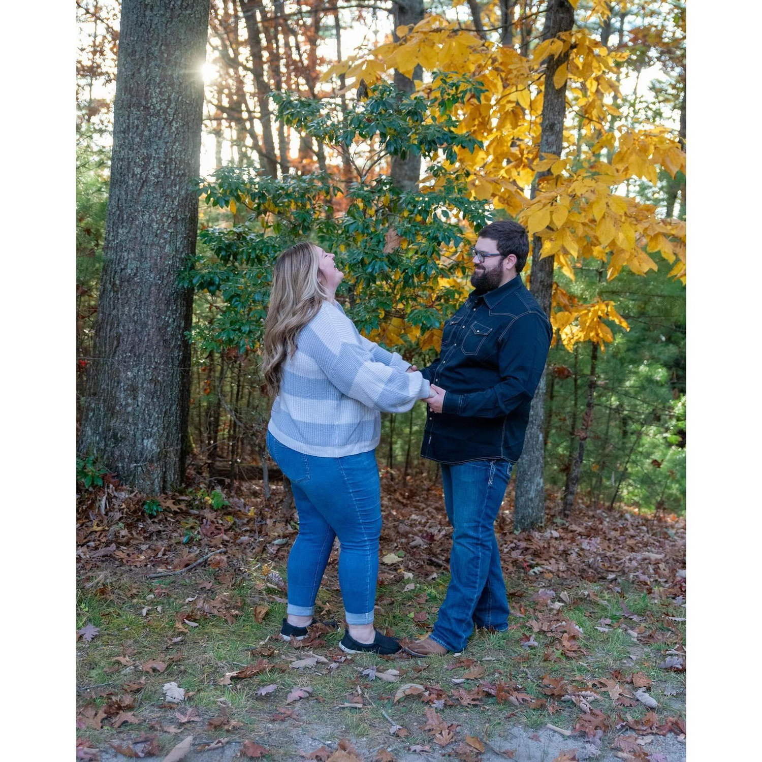 Our first couples photoshoot! Shoutout to Tami Adams for the most fun photoshoot!