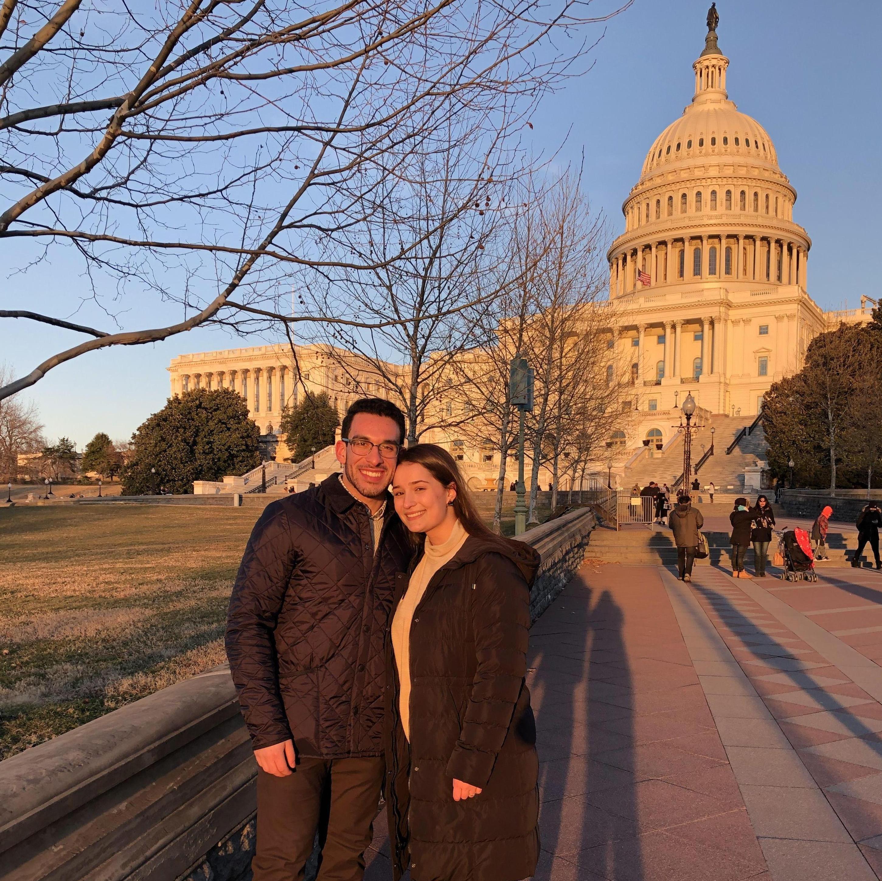 2019: Visiting during Meghan's semester in D.C.!