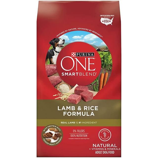Purina ONE SmartBlend Natural Adult Lamb & Rice Dry Dog Food