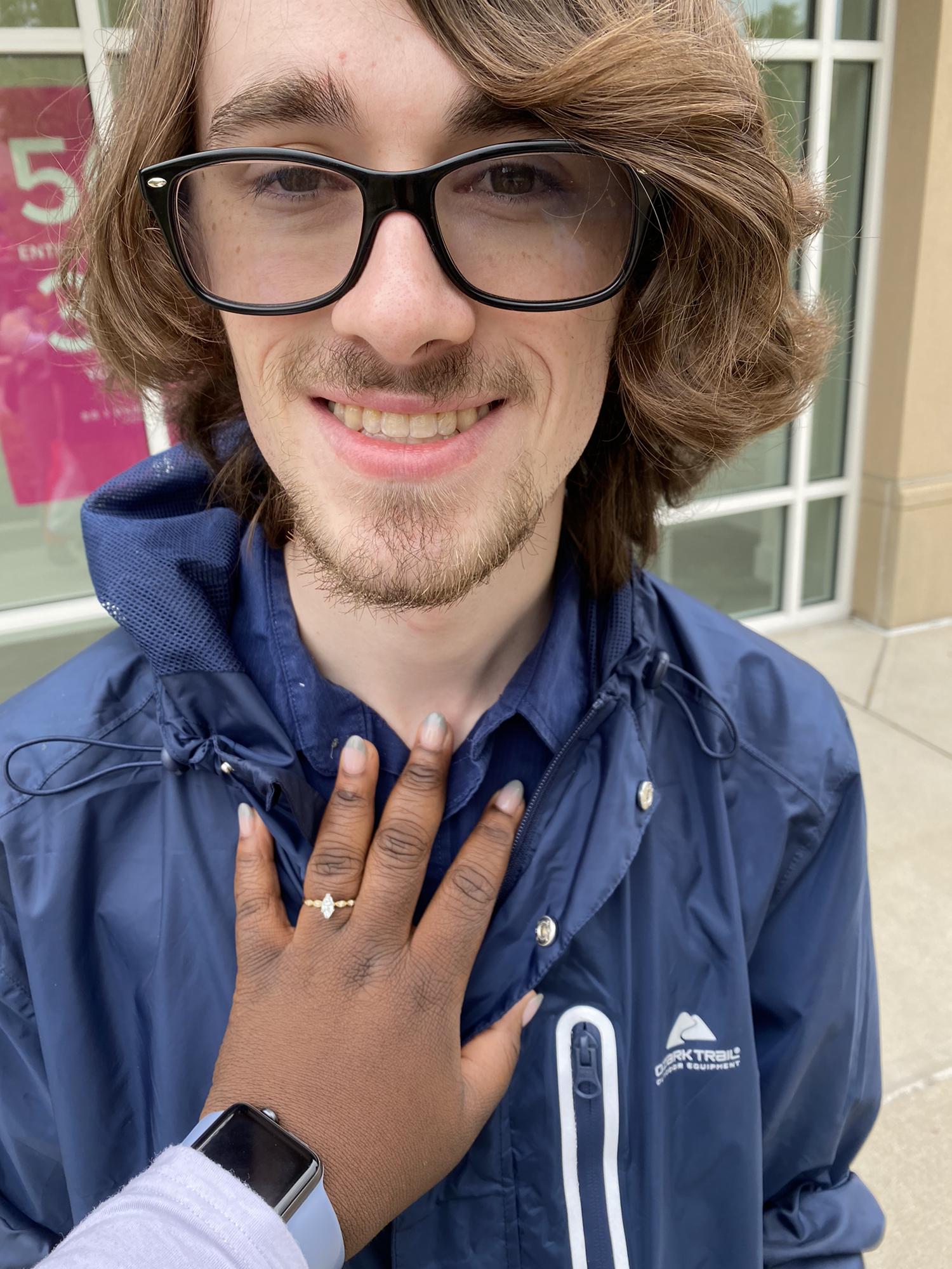 Day of the proposal. Went to Chicago!