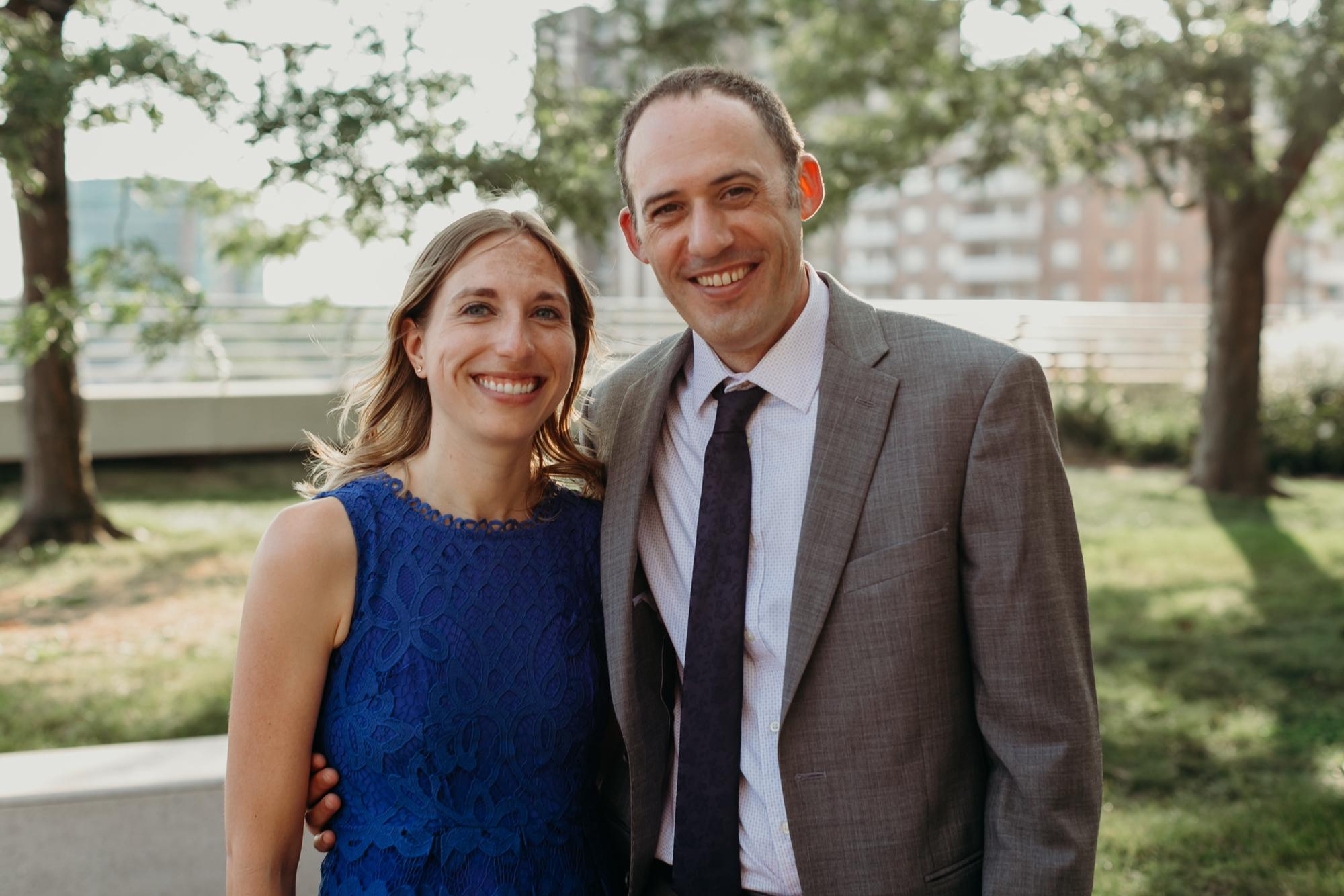 At Sara’s cousin Michelle’s wedding last August