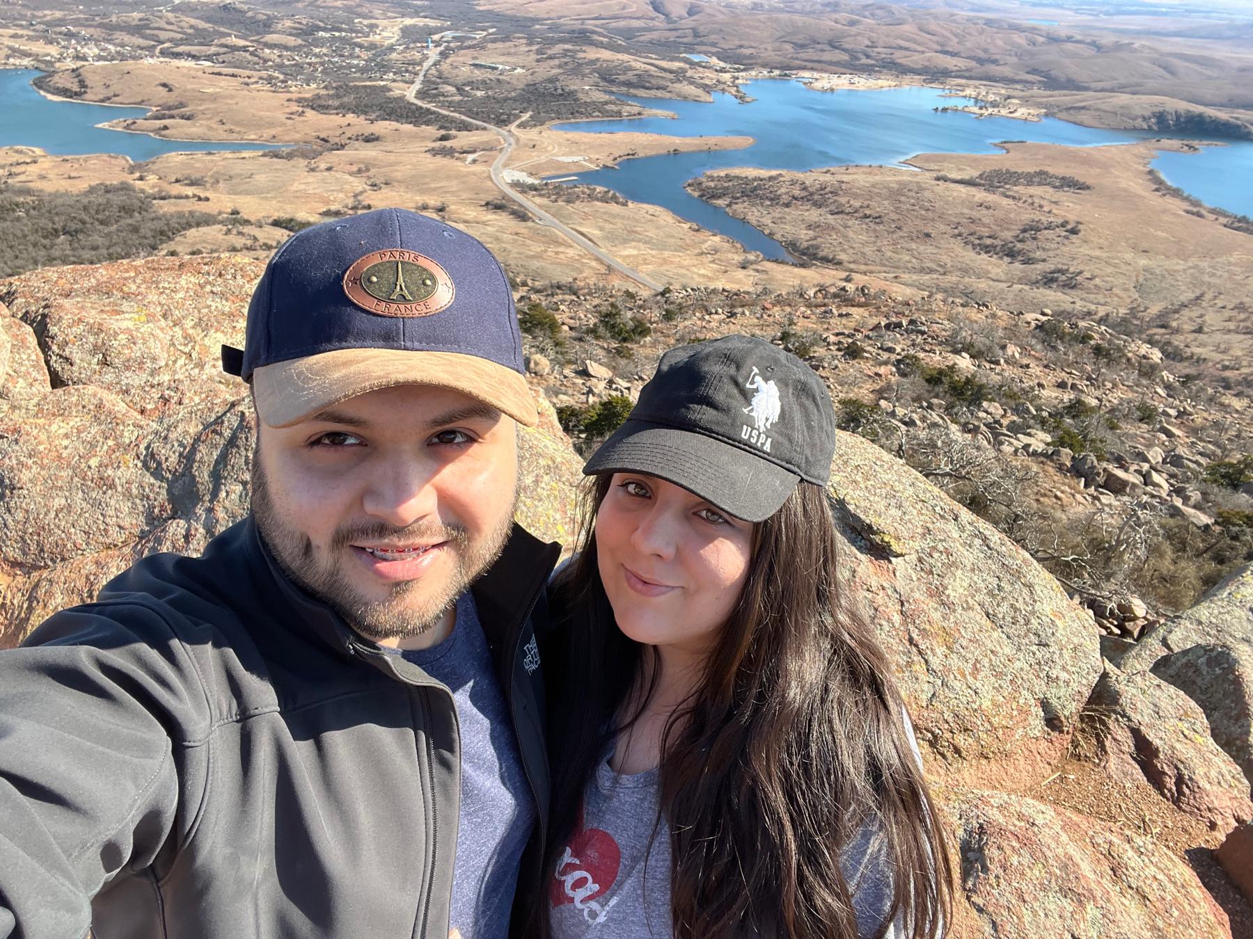 One of our adventure in Mount Scott in Lawton, OK.