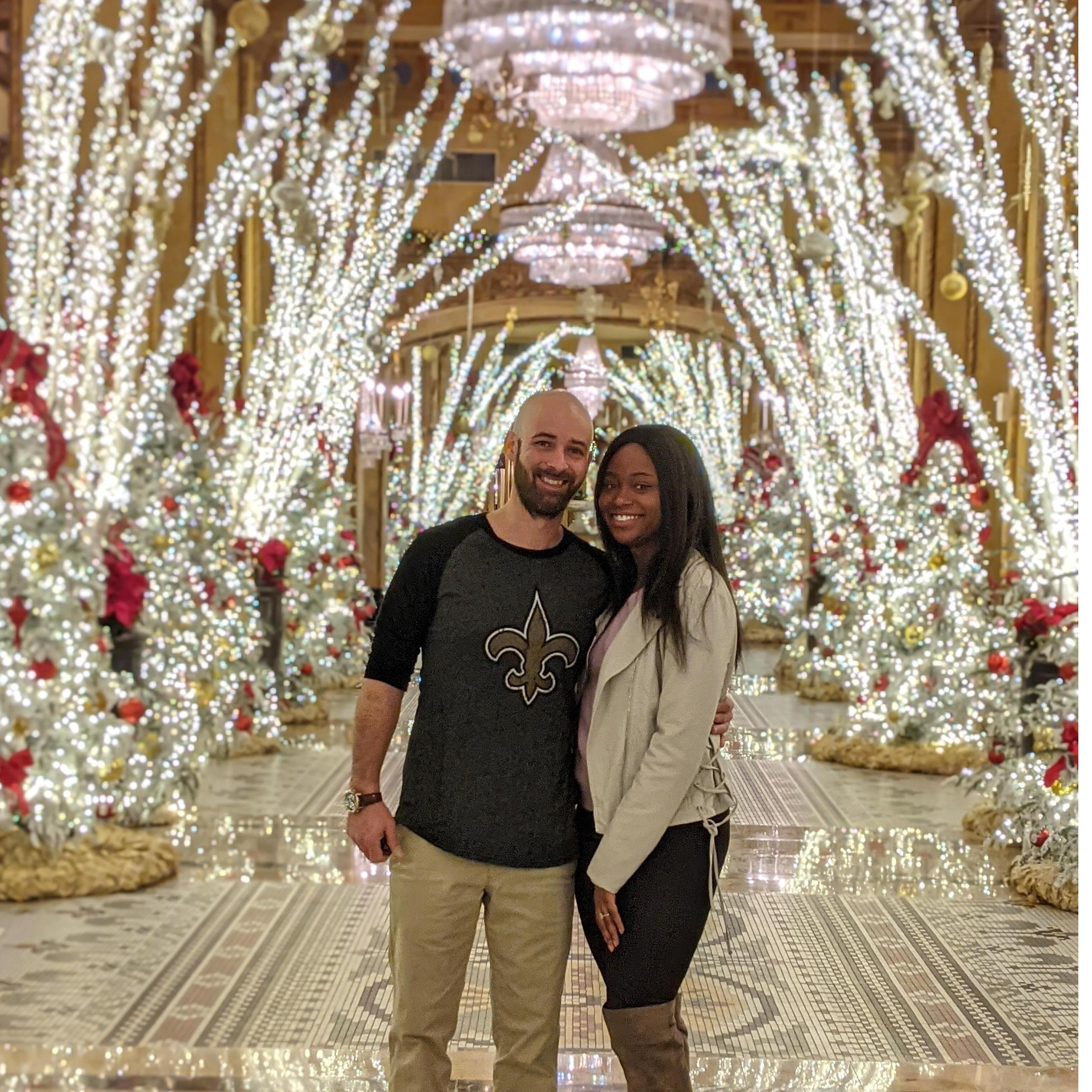 Engaged on Christmas!